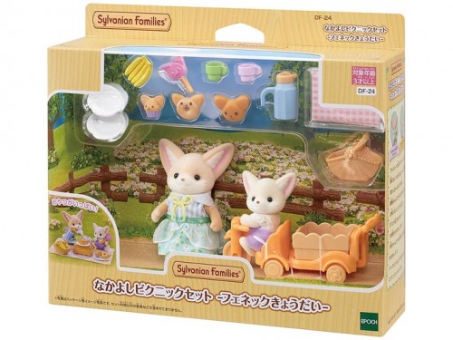 森林家族大耳狐野餐套裝