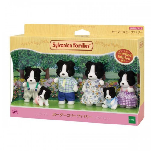 森林家族牧羊犬公仔